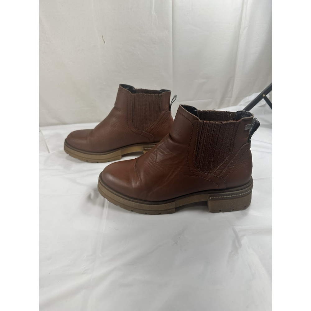 Musse & Cloud CHELSEA PLATFORM BOOT BROWN LUG SOLE - Picture 2 of 14